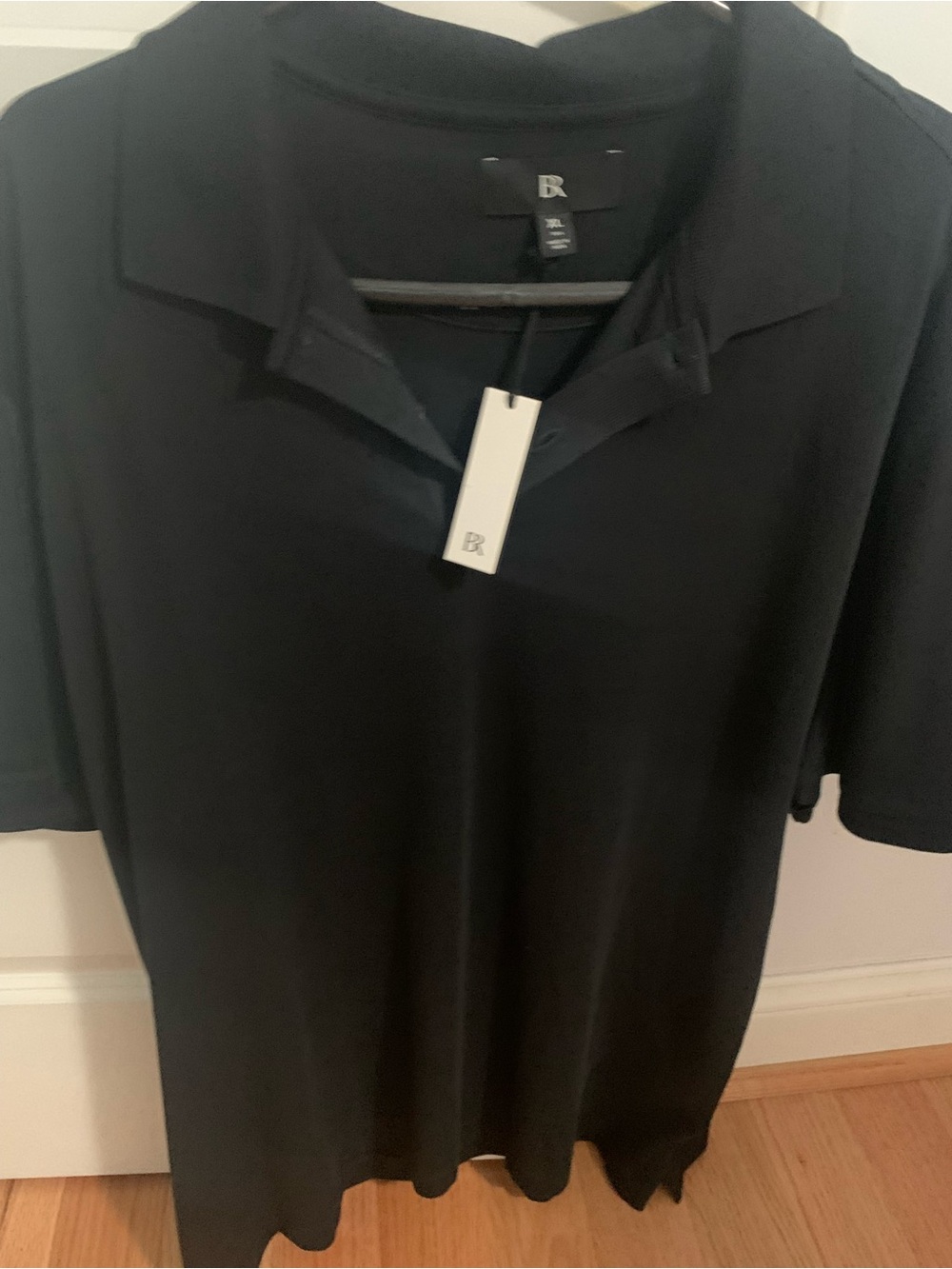 Banana Republic Black Men's Polo Shirt